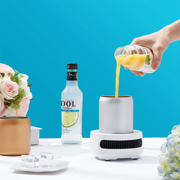 Beverage Cooling Cup 350ML Milk Warmer Cup Household Timing Temperature Control Warmer and Frozer Cup