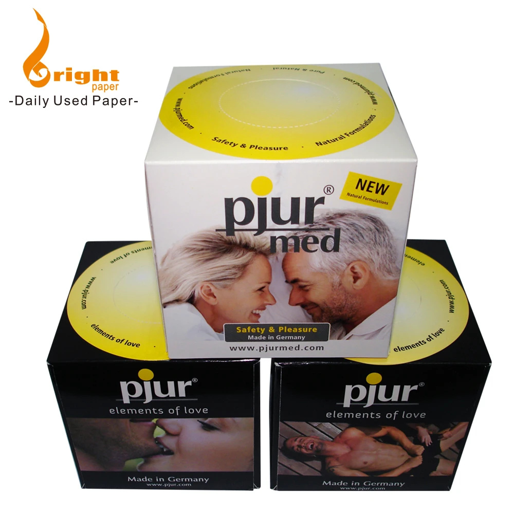 Highest Quality Logo Custom Cute cube Tissue Paper For Business, Spa, Office, School, Car with factory direct sale price