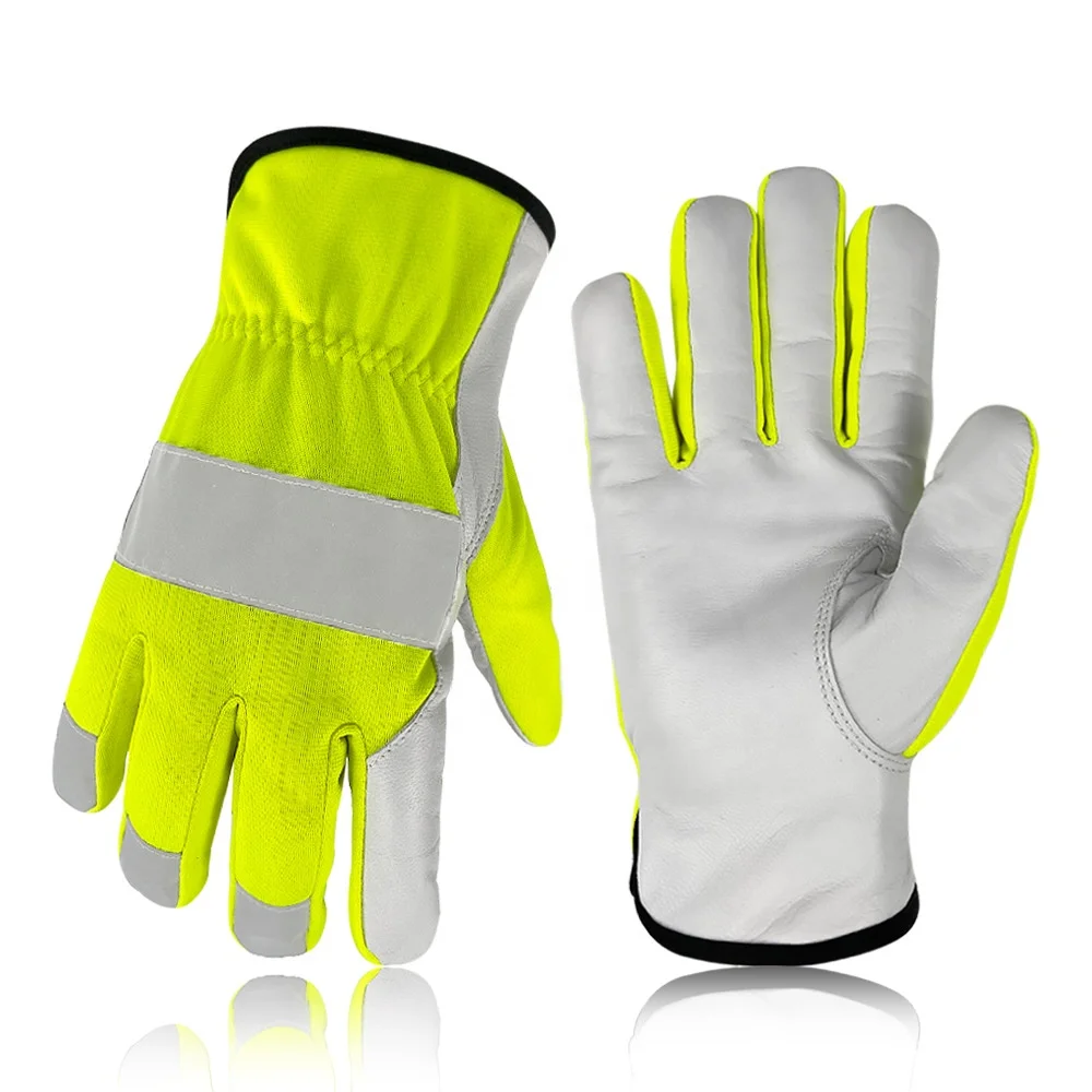 Top Selling Women Gardening Gloves Pigskin Leather Gloves for Yard Rose Pruning