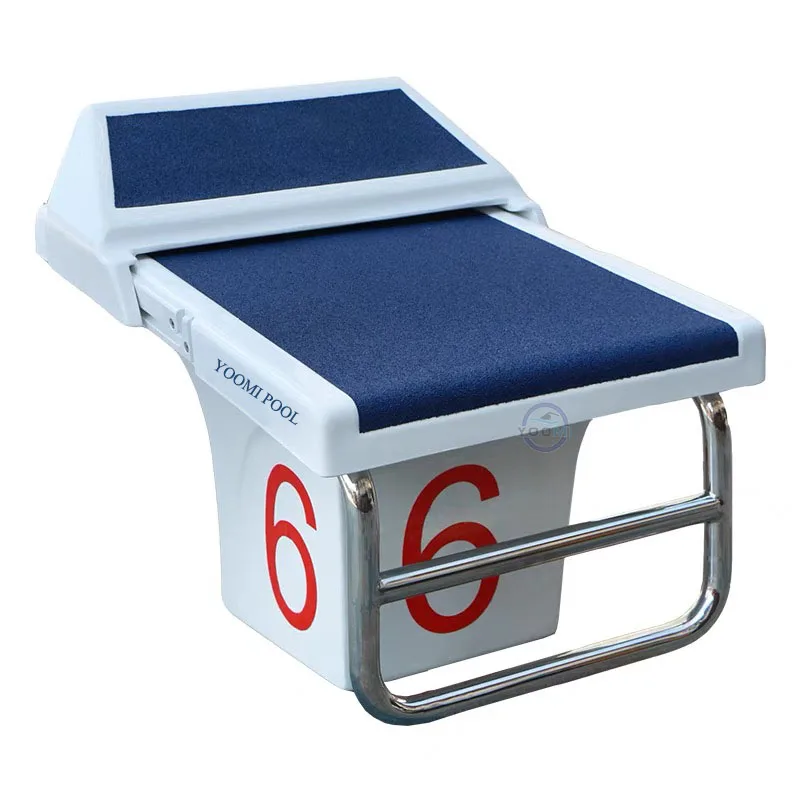 Factory olympic swimming pool professional start block competition jumping platform removable track starting blocks price