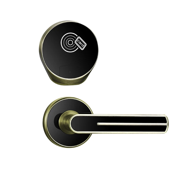 Система блокировки для отеля, электронный замок для отеля с RFID-картой и бесплатным по ANSI для врезной установки