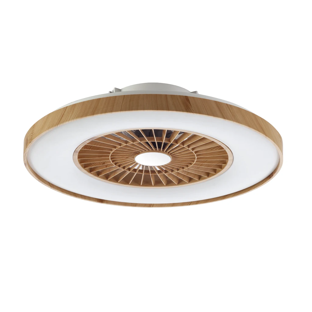 Средства для укладки волос, прекрасное качество деревянный эффект рамка светодиодный потолочный вентилятор для домашнего использования с подсветкой