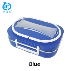 UPGRADE VERSION Electric Lunch Box LEAK PROOF Dual Use CarTruck and Work  1L electric Food Warmer  with 3 compartments