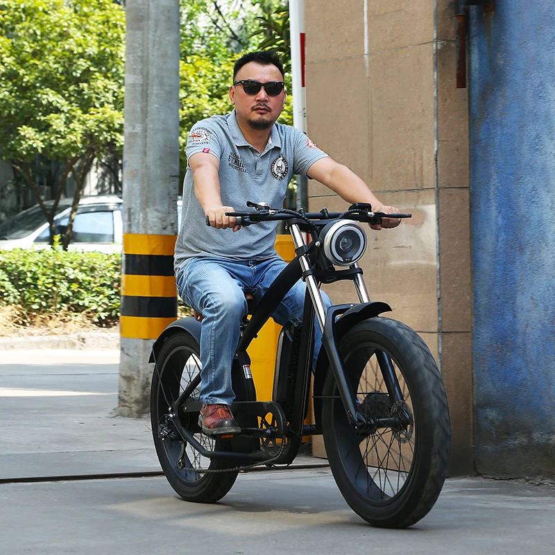 cheap electric bike 24 Inch 4.0 Fat Tire Adults E-Bike Chinese electric bicycle Shimano 7 Speed with 48V 15Ah other bike 750w