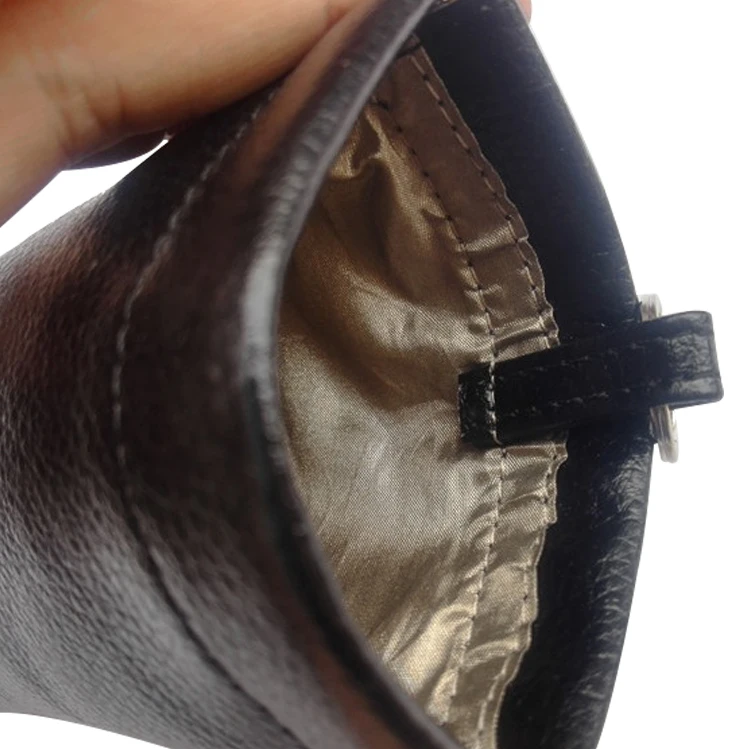 Genuine Leather Anti-spying Rfid Signal Blocker Pouch Case Bag Car Key Shield Leather bag