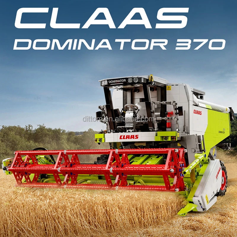 Комбайн Cada C61508W класса 1/16 гибридный сельскохозяйственный трактор 370 2 4 г модель сельскохозяйственной техники