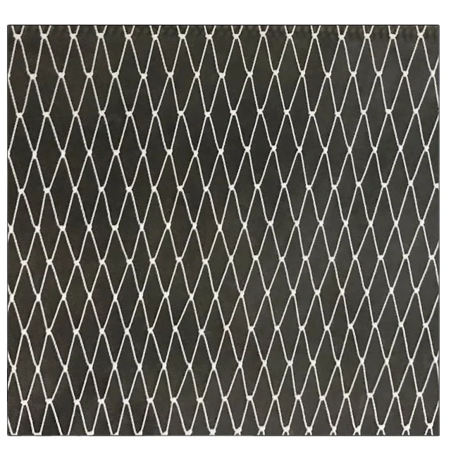 China Factory Fishing Accessory Nylon Multifilament Knotted Net PA Fishing Net