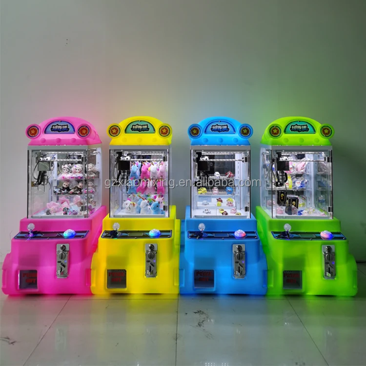 Hot Selling Mini Crane Machine Coin-Operated Doll Machine for Kids Plush Mall Toy for Amusement