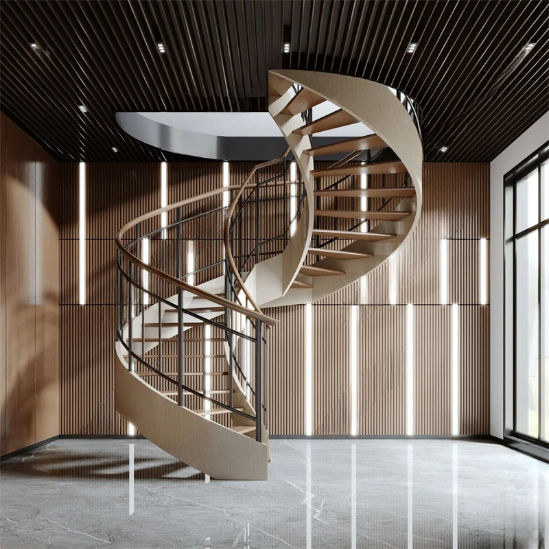 Indoor spiral staircase fashion style for house