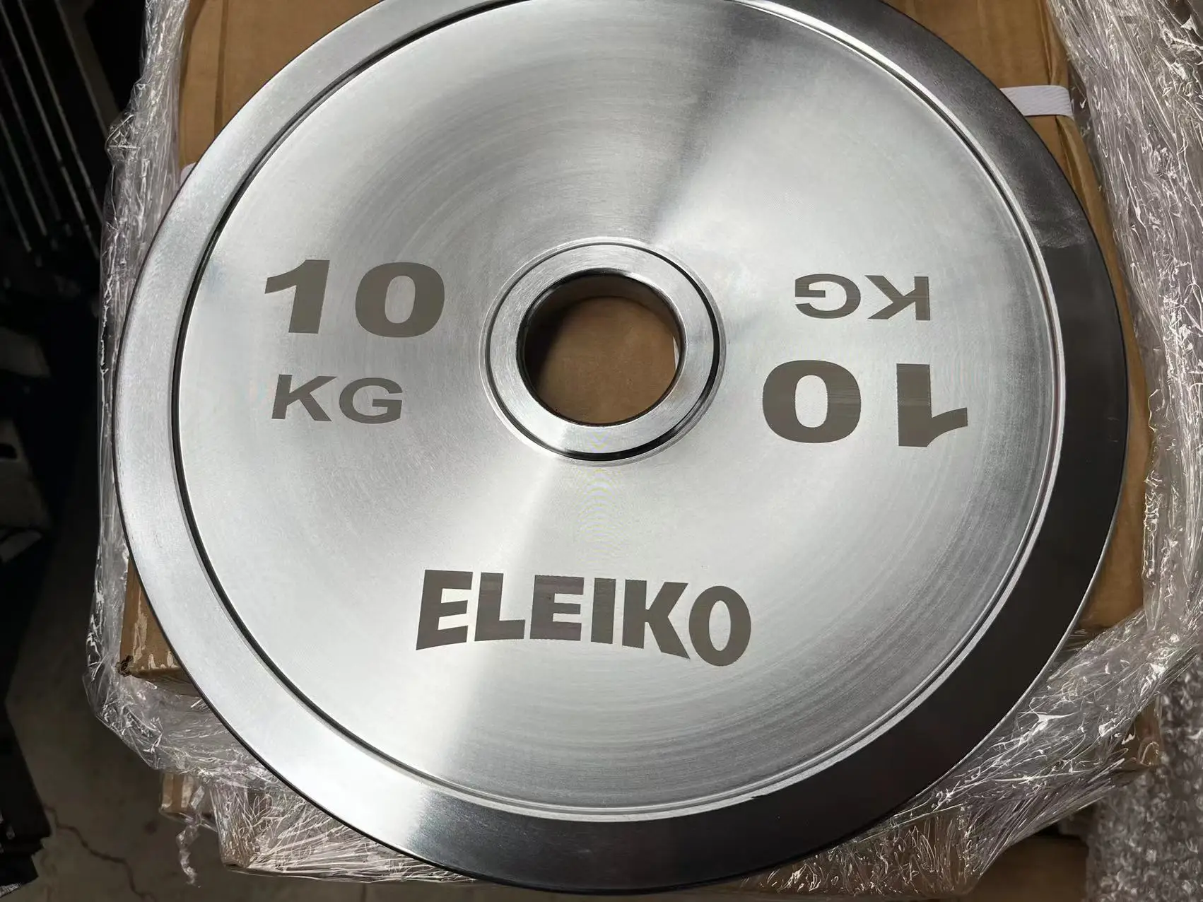 Fitness accessories weight lifting gym steel power coated weight plate