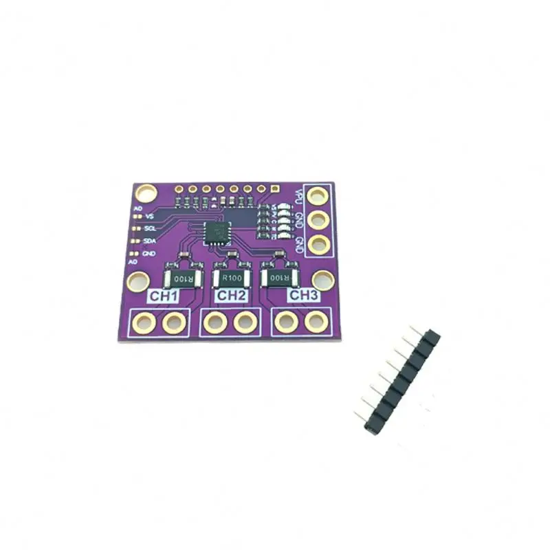 MCU-3221 INA3221 three low-side/high-side I2C output current/power monitor