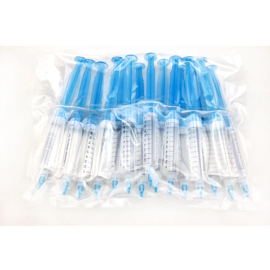 Manufacturer Cheap Wholesale Custom Carbamide Peroxide Syringe Teeth Whitening Gel