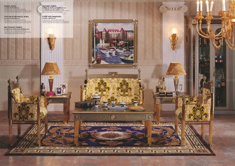 Arabic Furniture Luxury Display Cabinet Living Room