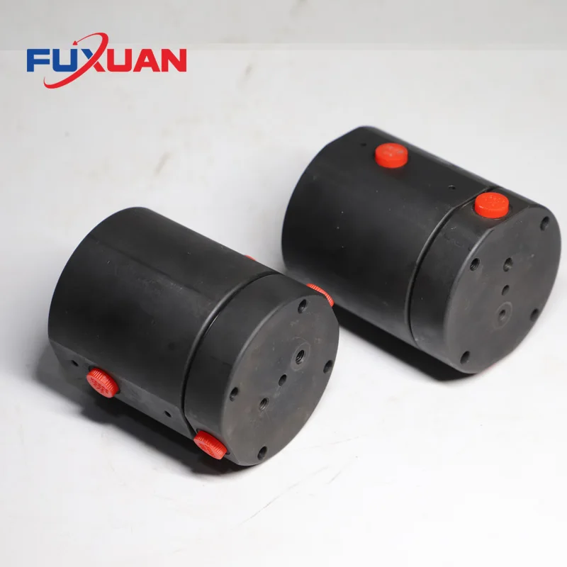 Compact type Oil and gas coolant multi-channel Rotary Union 2 multi-pass rotary joint