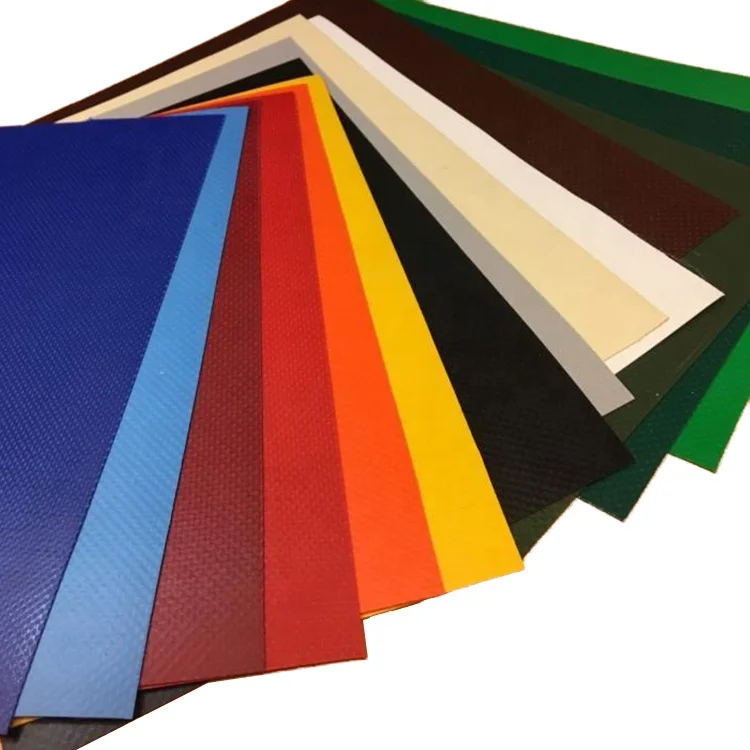 
High Strength Fireproof PVC Coated Canvas Tarpaulin Fabric  (1600156761037)