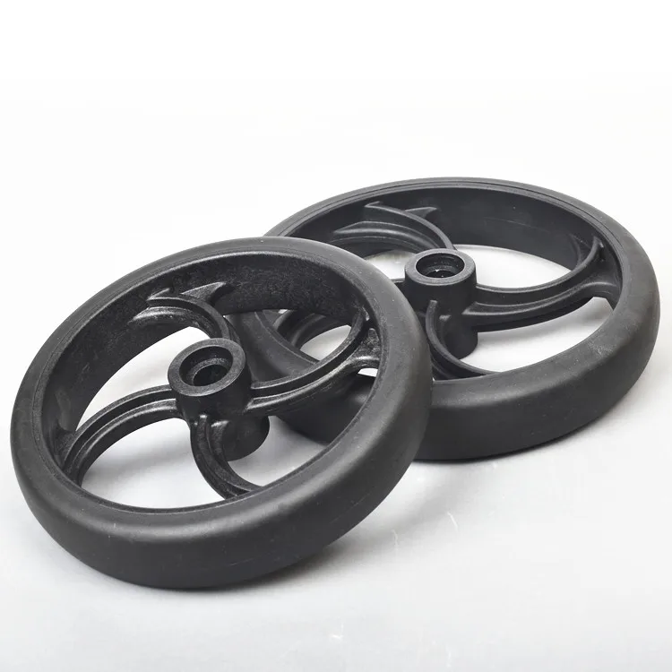 Передние ролики для инвалидных колясок из ПВХ и ПП, 5/6/7/8 дюймов