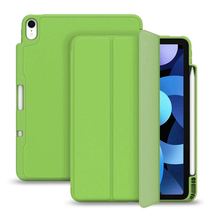 2020 New Wholesale Custom Apple Shockproof Pencil Holder Kid Smart PU Leather Tablet Case for Apple iPad Air 4 10.9 Case Cover