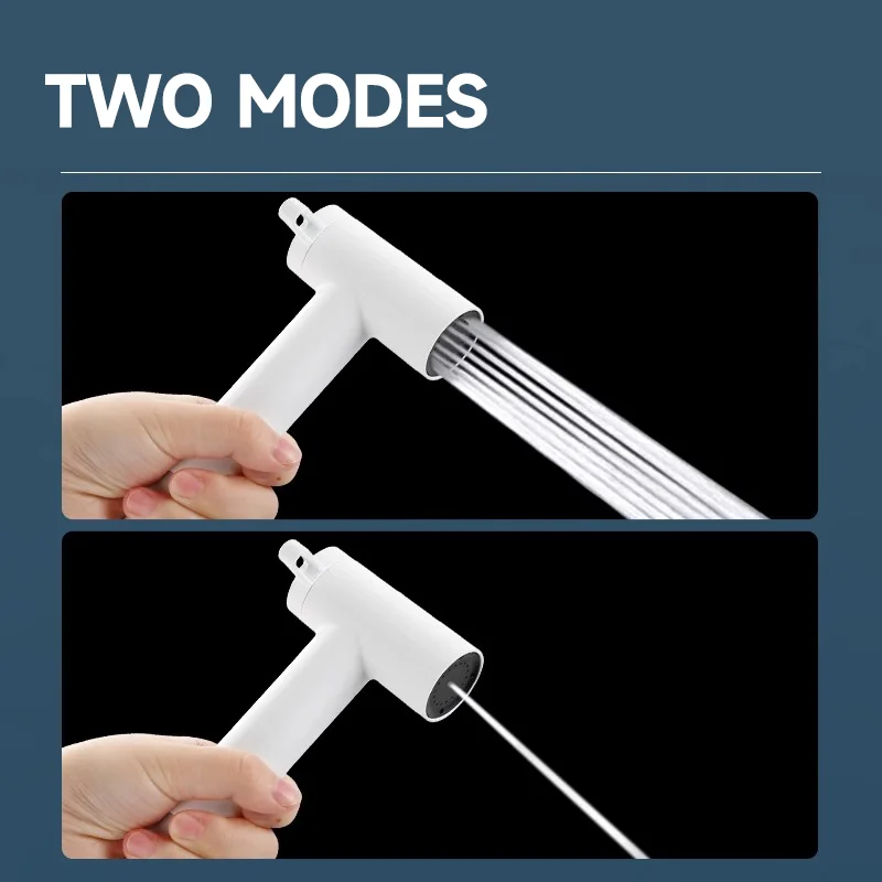 Распродажа 2024 оптовая продажа белый Shattaf портативный пластиковый спрей для биде туалета смесителя ванной комнаты