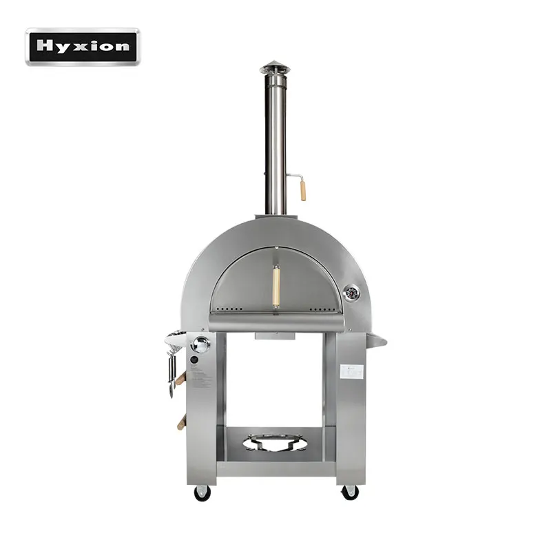 Hyxion pizza oven wholesale  station oven stainless steel  gas Charcoal BBQ Grill