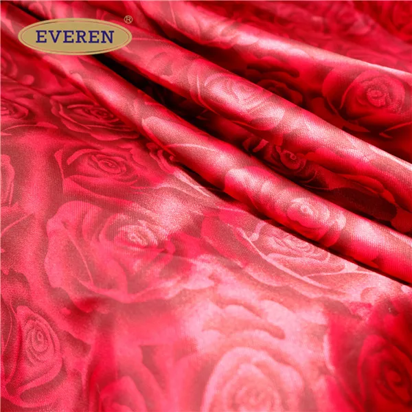 100% Polyester Mattress Printed Plain Bed Linen Fabric