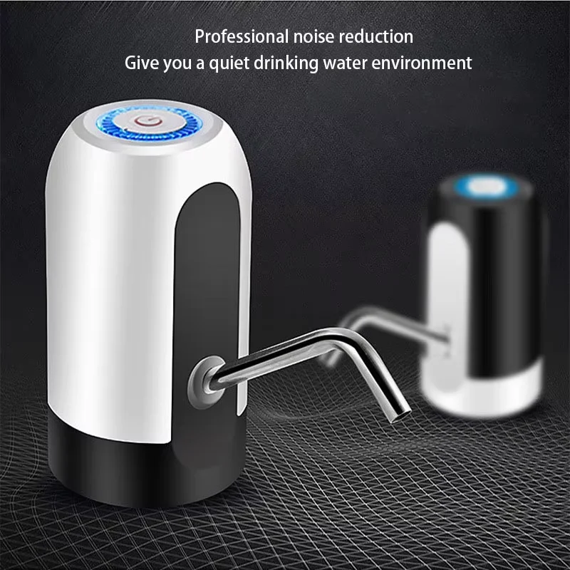 Small Mute Intelligent Household Use Bottle Drinkware Kitchen Bar Dining Water Pump Self-priming Drink Items Electric Dispenser