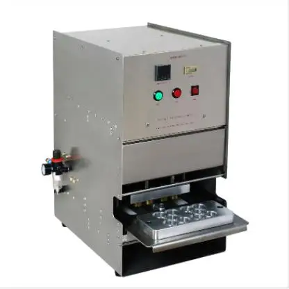 Automatic Sealing machine For 37 mm Aluminium Nespresso cup coffee capsules by professional manufacturer customization size