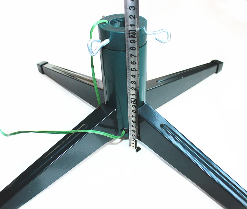 360 Degree Rotating Electrical Christmas Tree Stand Iron Legs GS UL Qualified