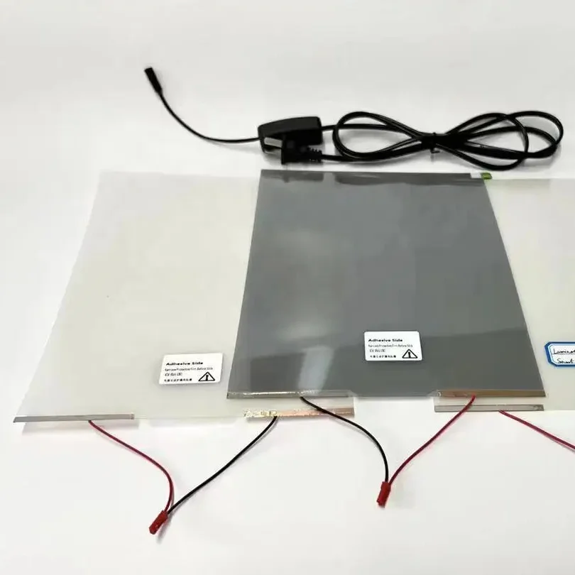 Electric Privacy Switchable PDLC Smart Film Sample Windows Decorative Films for Smart Glass