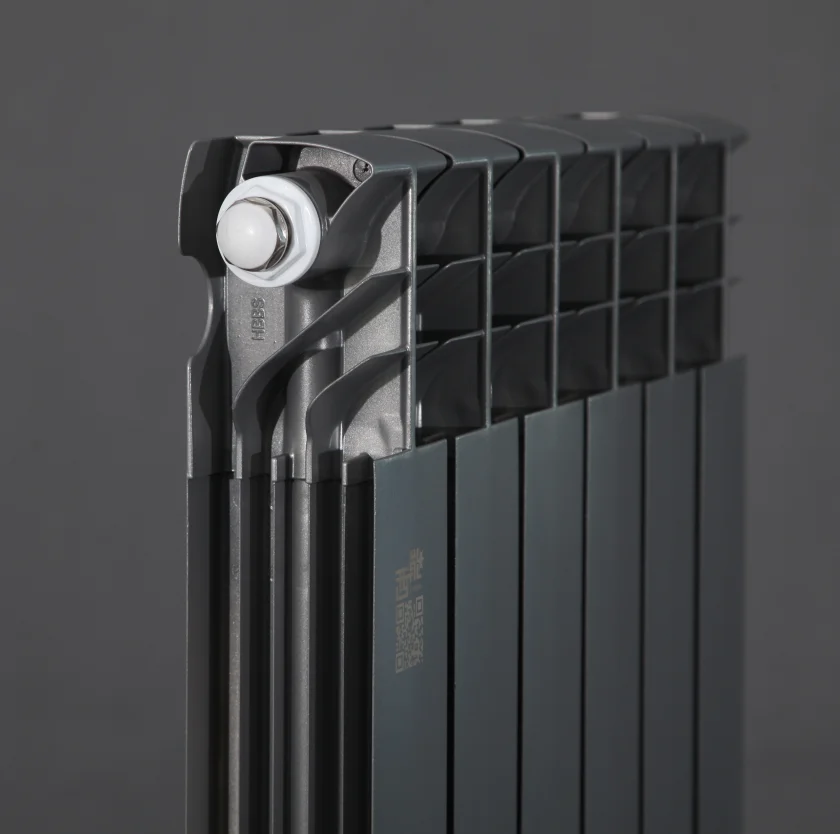High Quality black coated die casting steel aluminum radiator 1600 mm for central Heating Hydronic Radiators