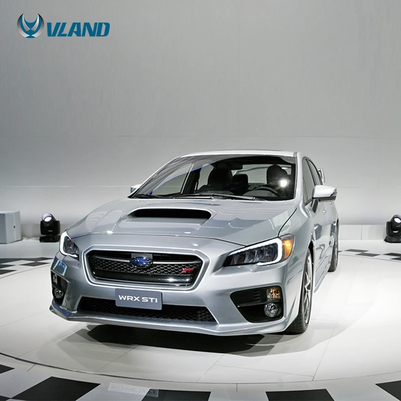 VLAND Factory LED Headlights For Subaru WRX STI 2015-2021 Others Car Light Accessories Auto Lighting Systems Parts Sequential