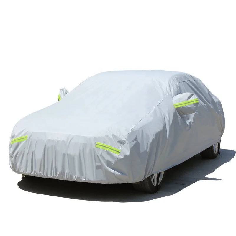 Universal Car Rain Cover 210D Oxford Cloth Car Cover Outdoor