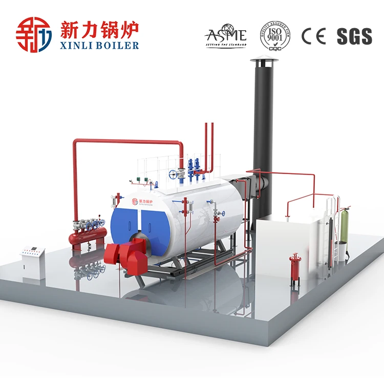 Natural Gas Diesel Oil Fired Commercial Soup Steam Boiler