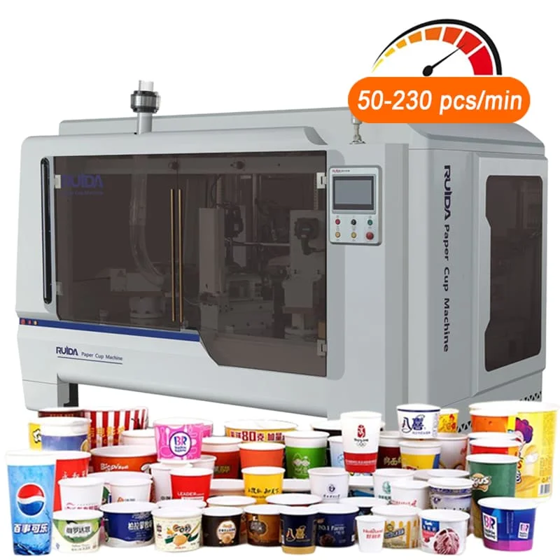 50-230 pcs/min New Hot Sale Cup Making Machine Price Of Paper Cup Making Machine Automatic Paper Cup Making