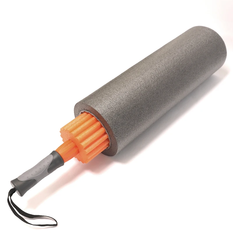 Amyup high density 3 in 1 pe foam roller and massage stick set