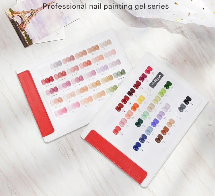 manicure painting color led uv gel nail polish painting 60 Colors Card Gel Polish Set 60 Painting Gel Polish Kit for Nails