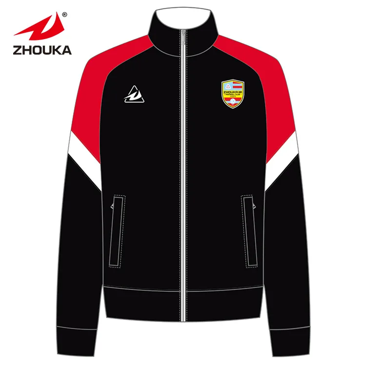 Wholesale sublimation custom football tracksuit full set soccer kits training uniform club football jersey shirt set soccer wear