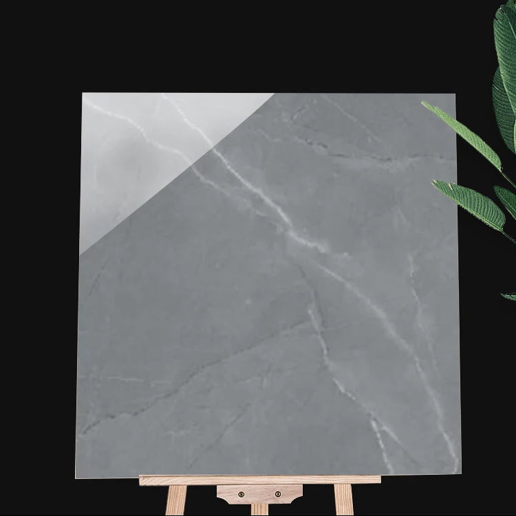 Glazed Marble Full Body Bathroom Floor Tiles 600x600 With Interior Bathroom Flooring Balcony Grey Color Porcelain Tile Flooring