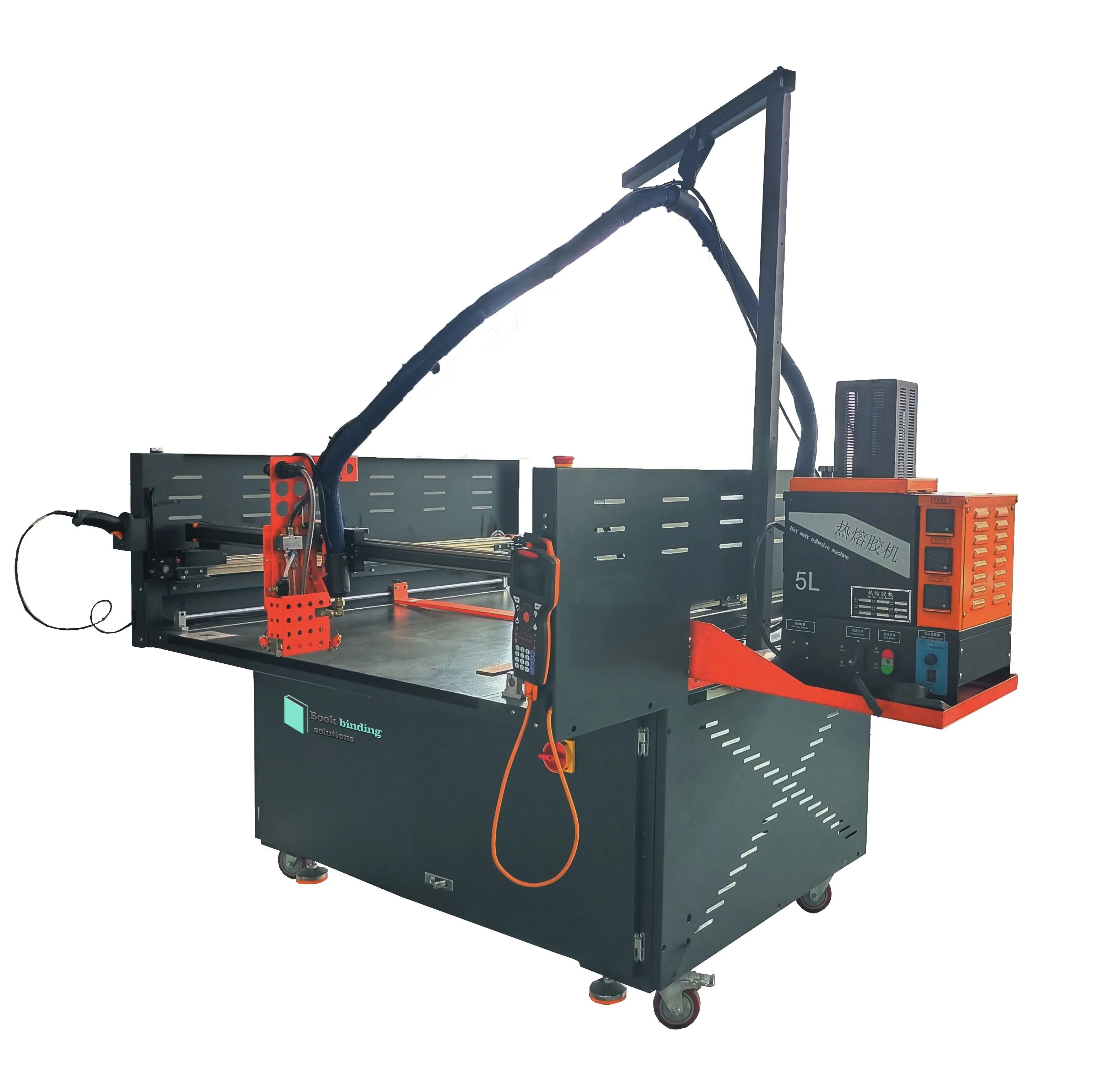 CG900 Semi-Automatic Gluing Machine Rigid Box Gluing Machine Paper Board Glue Machine For Factory