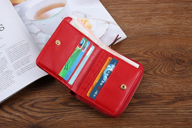 Hot Selling Women Wallet High Quality PU Leather Hot Selling New Design Girls Wallet Purses for Young Ladies