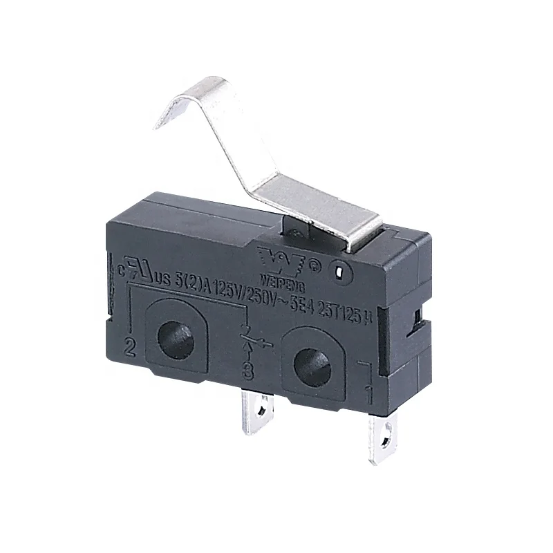 HK-04G-1AD-047 kw12 5A 250V 2 pin SPST нормальный открытый Вишневый микро переключатель t105 с 16 мм