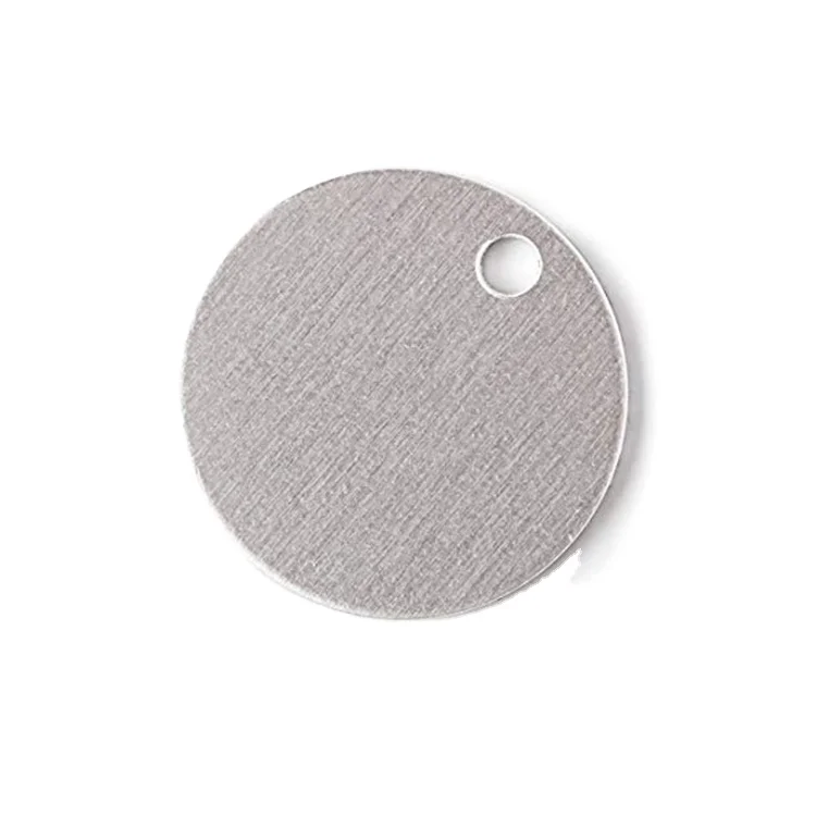 custom metal stamping blank plating colors small various sizes pendants tag round aluminum brass stainless steel stamping blanks