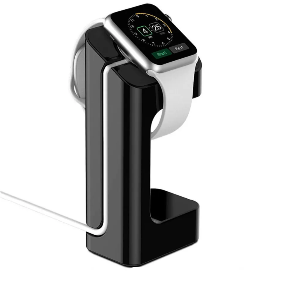  charger stand For Apple Watch band 5 4 3 42mm/38mm iWatch strap 44mm 40mm Charger Station Plastic Bracket watch