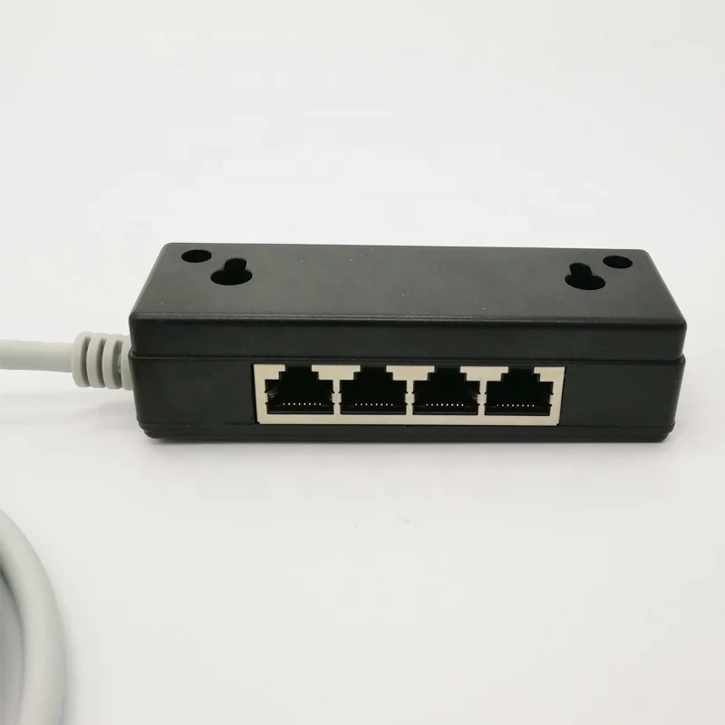 RJ45 Network Splitter Cable RJ45 1 Male to 4 Female Adapter for Ethernet Cat 5 CAT 6 LAN Ethernet Cable