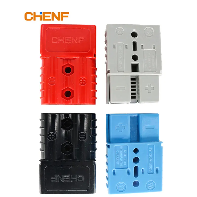 Forklift Trailer Electric Bike Car Battery Quick Connect Power Terminal 2 Pin 50A 175A Electrical Connector for Battery