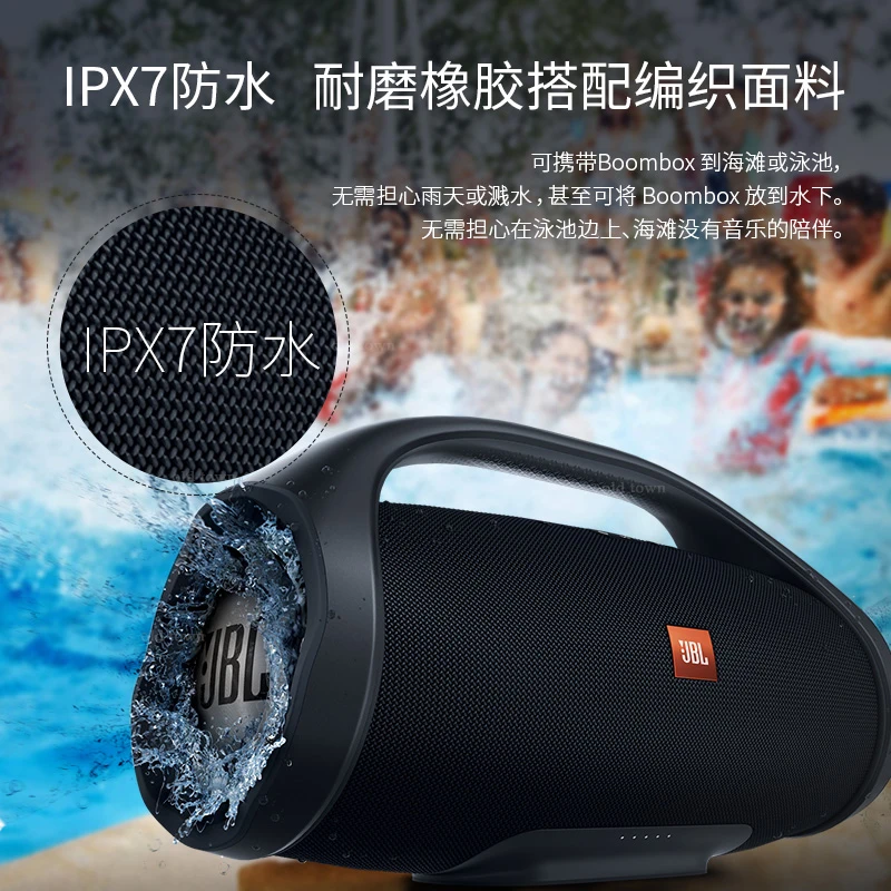  Портативный беспроводной Bluetooth-Динамик J.BL IPX7 BoomBox водонепроницаемый динамик музыкальный сабвуфер уличная