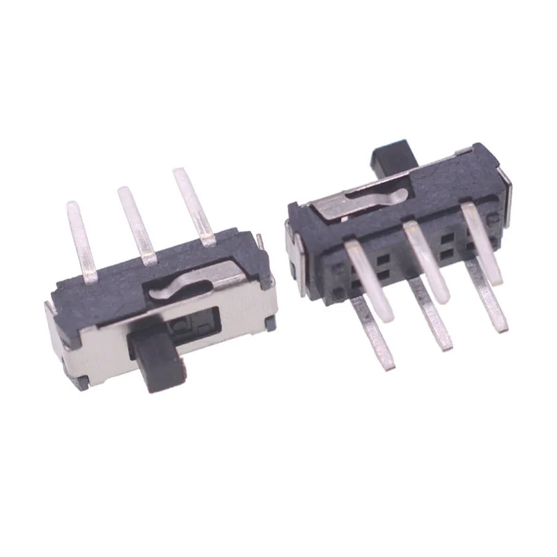 HY-SK-05 2P2T Slide Switch 2 Position MSS22D18 DIP Miniature Switch 6 Pin Handle Height 2.0mm/3.0mm/4.0mm/5.0mm/6.0mm