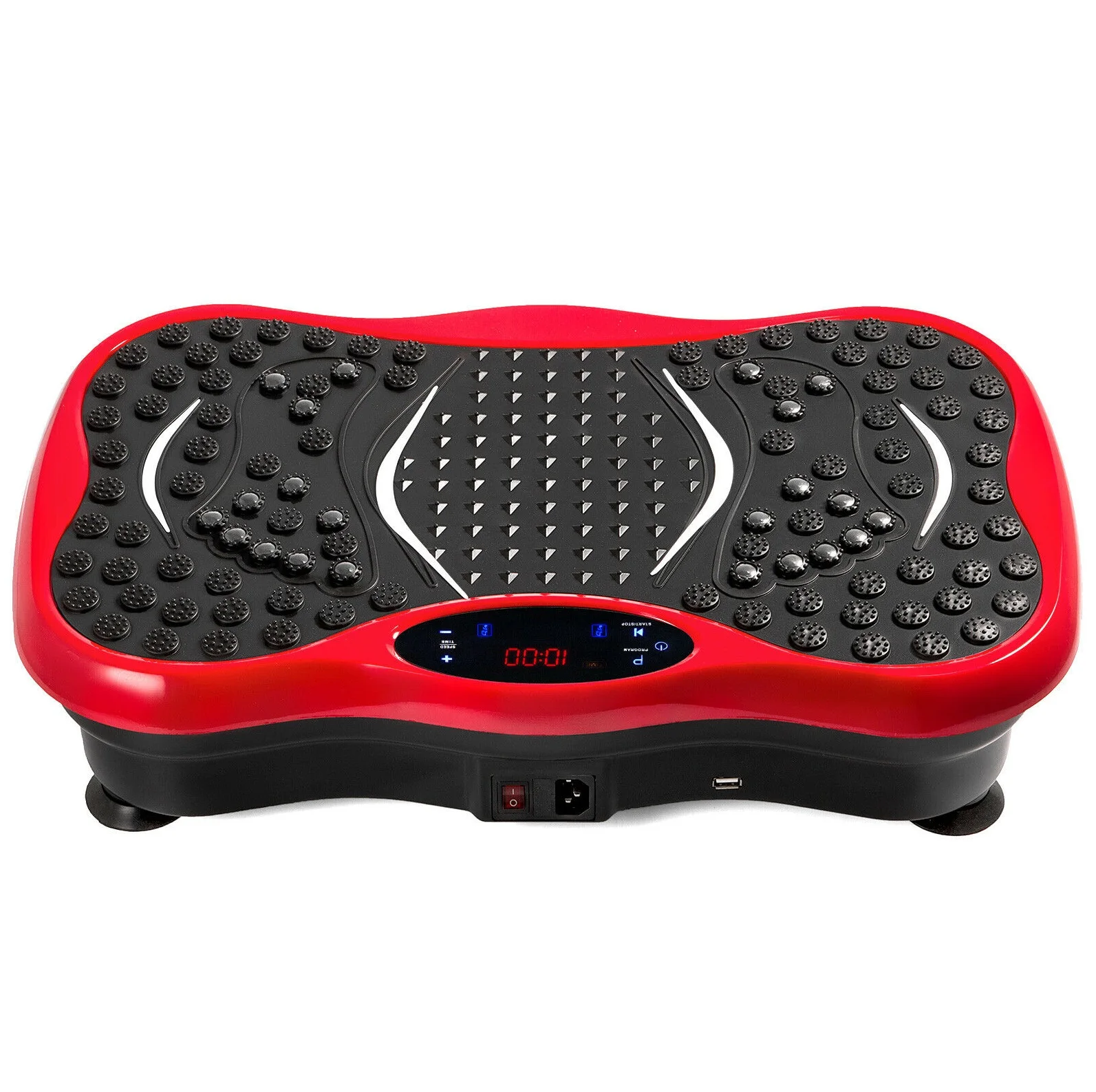 Fitness Vibration Plate Exercise Equipment Whole Body Shape Exercise Machine Vibration Platform Fit Massage Workout Trainer