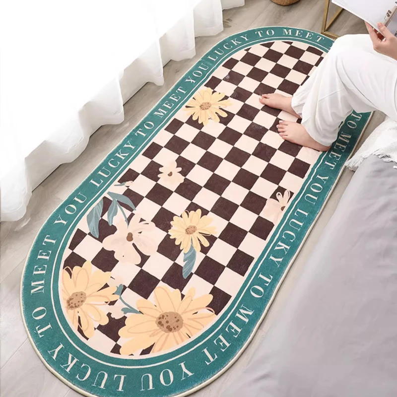 Luxury Reversible Non-Slip Carpet Mat Rags and Carpets for Home Living Room Sofa Coffee Table
