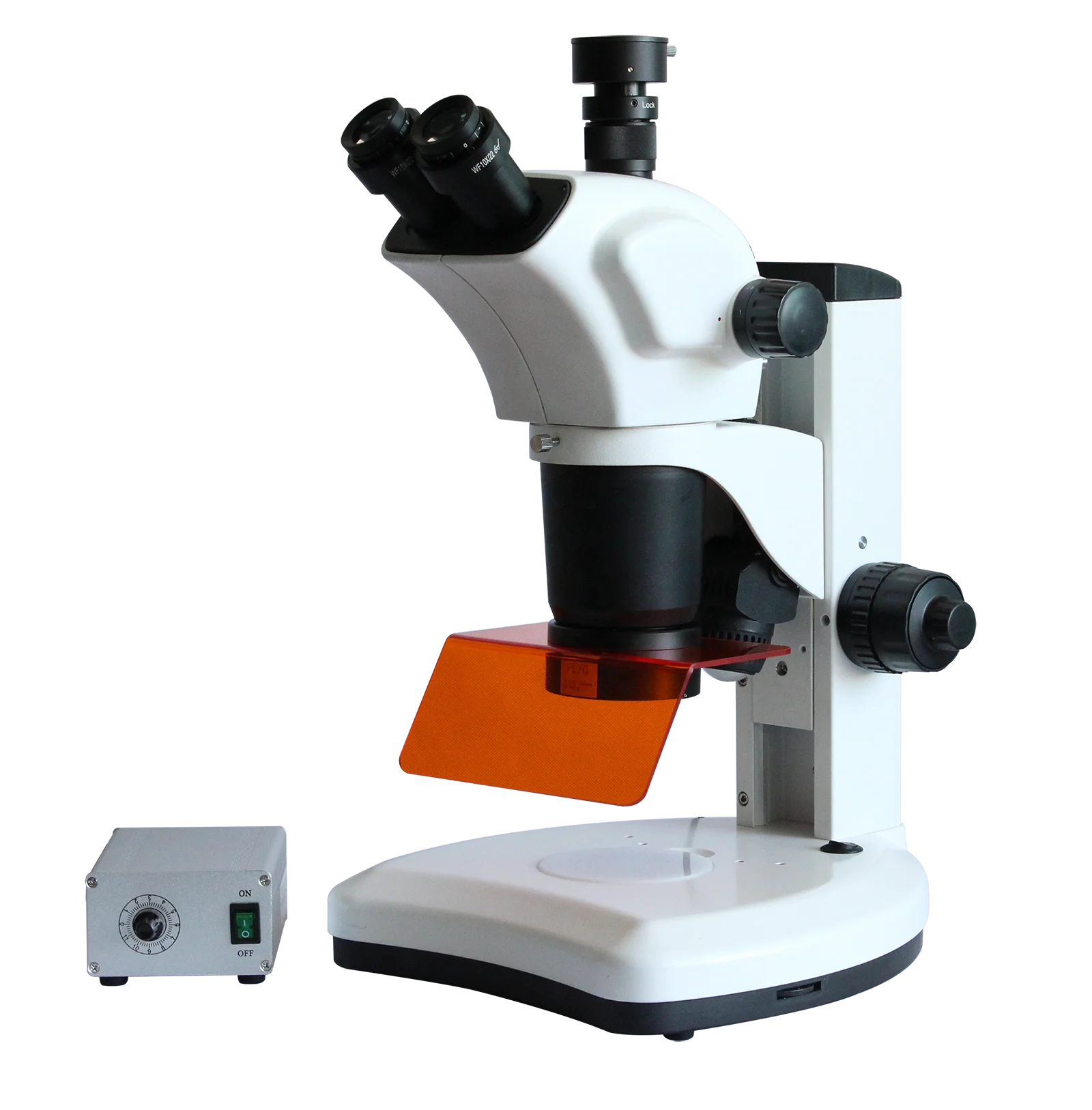 VMF7063 LED Illumination Trinocular Fluorescence Stereoscope with 2 / 4 filters