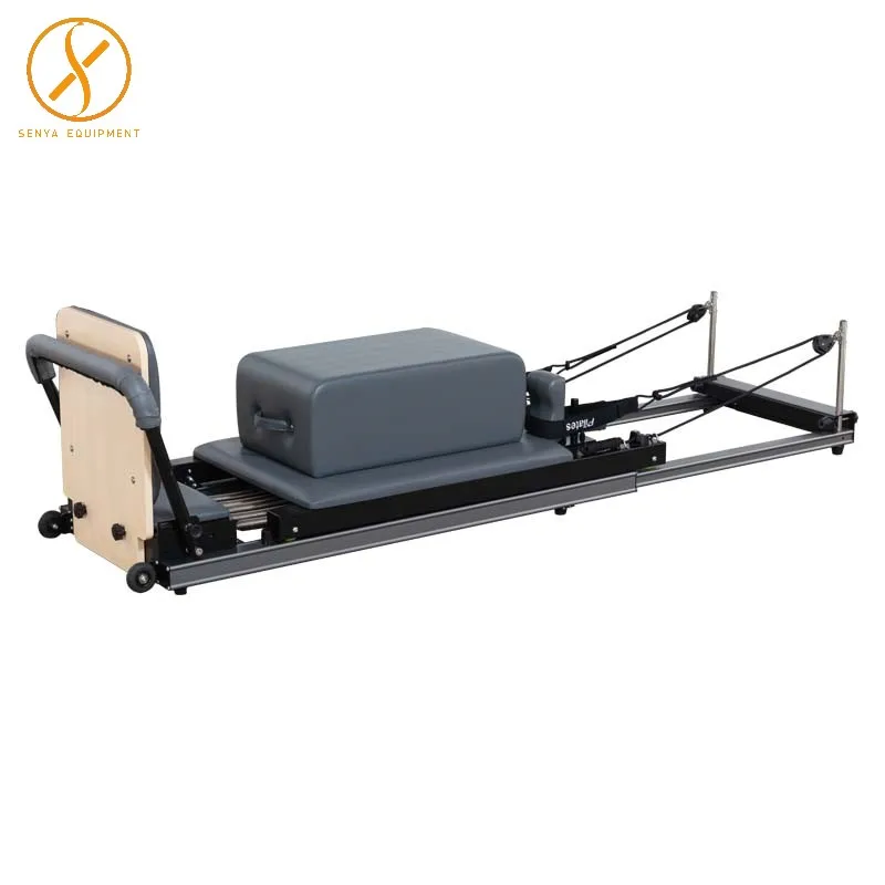 Senya High quality Folding Pilates Reformer Machine with Aluminium Reformer Pilates Equipment for sale SY-PL011
